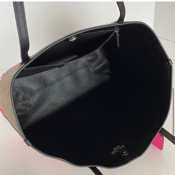 Coach Tote Vintage Rose Print - Picture 2 of 6